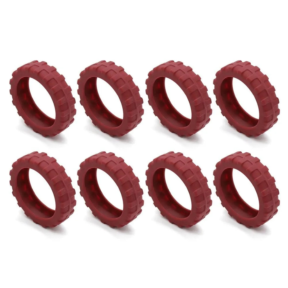 Lot de 8 Protections pour Roues de Valise – Silicone Antibruit & Résistant