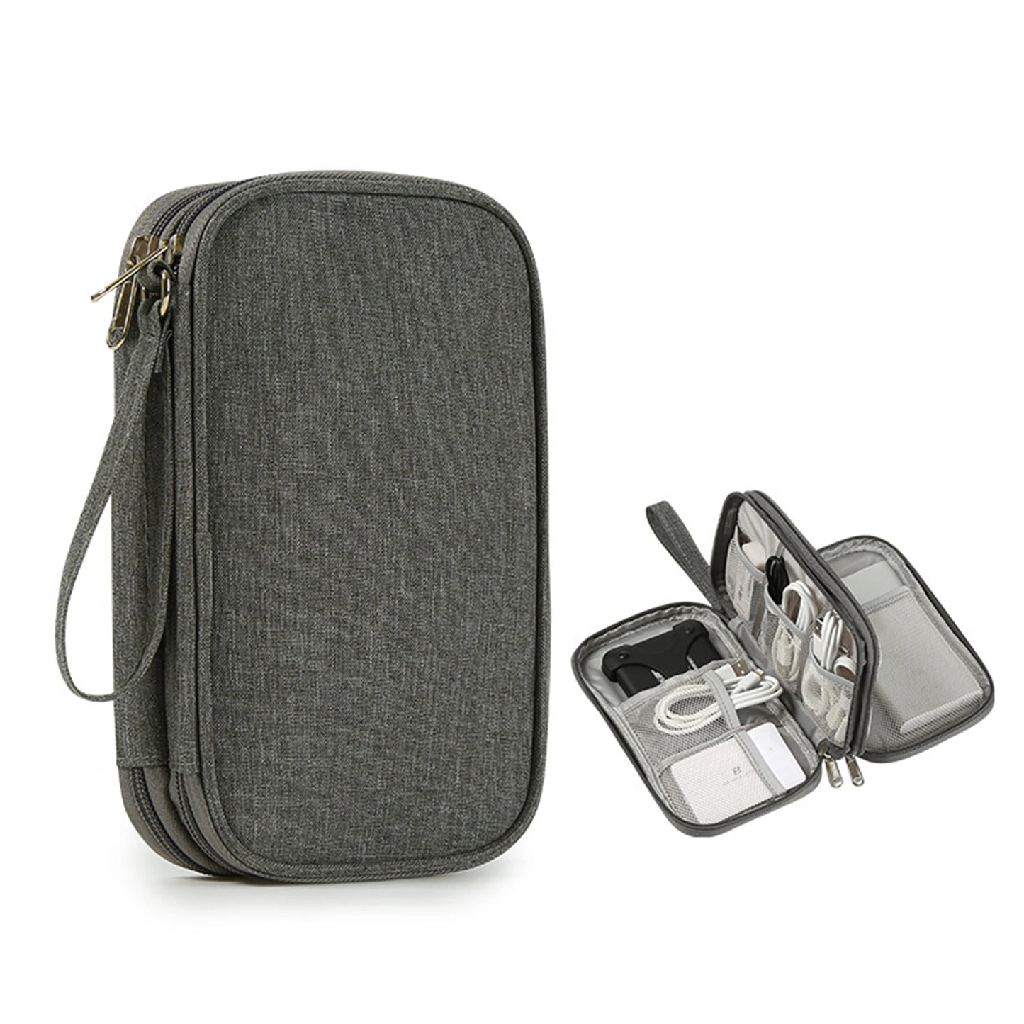 Organisateur de Câbles – Compact, Étanche & Résistant pour Voyage