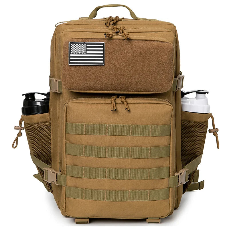 Sac à Dos Tactique 50L Militaire Étanche MOLLE – Randonnée, Survie, Outdoor & Voyage – Plusieurs Coloris