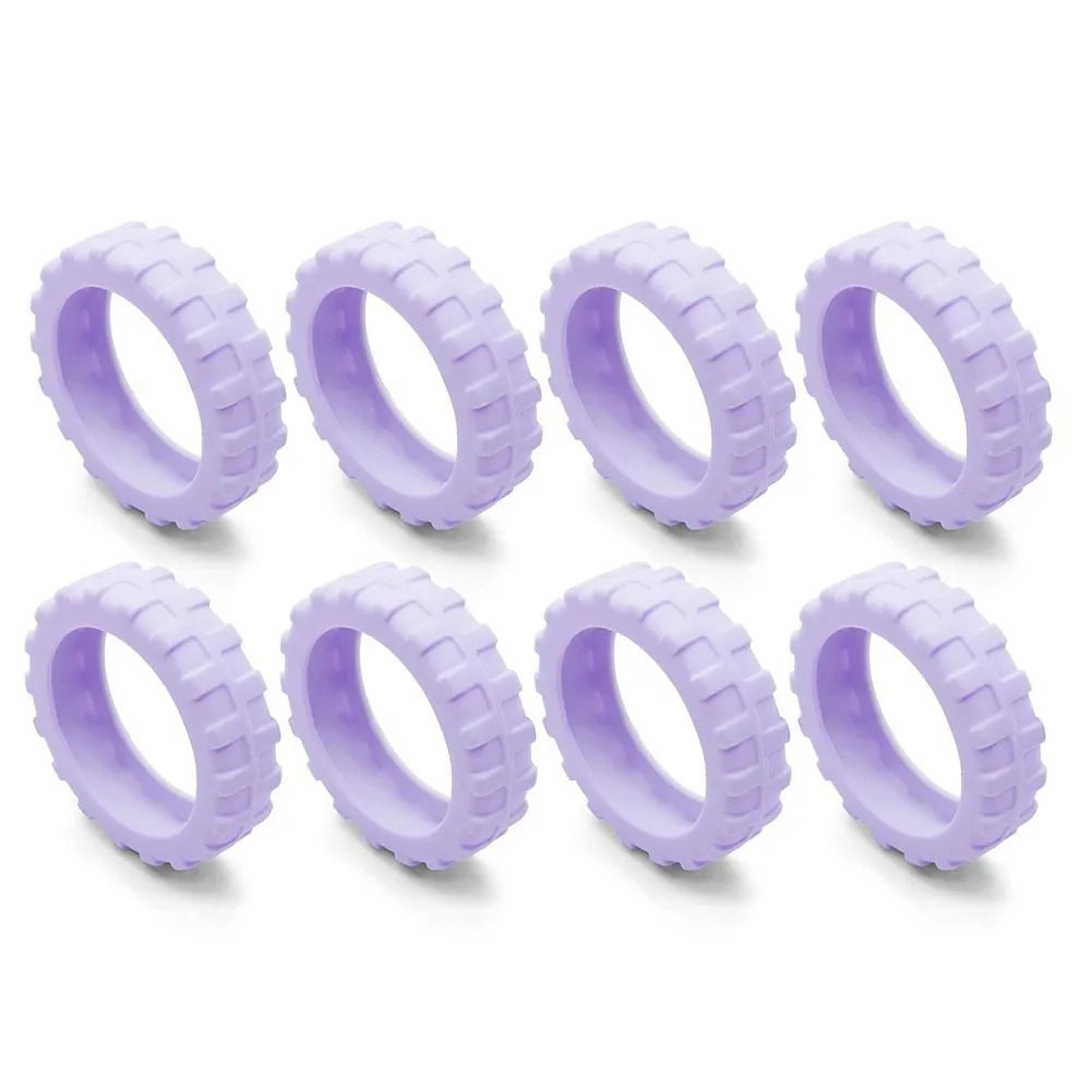 Lot de 8 Protections pour Roues de Valise – Silicone Antibruit & Résistant