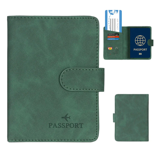 Porte-Passeport RFID Premium – Antivol & Organiseur de Voyage