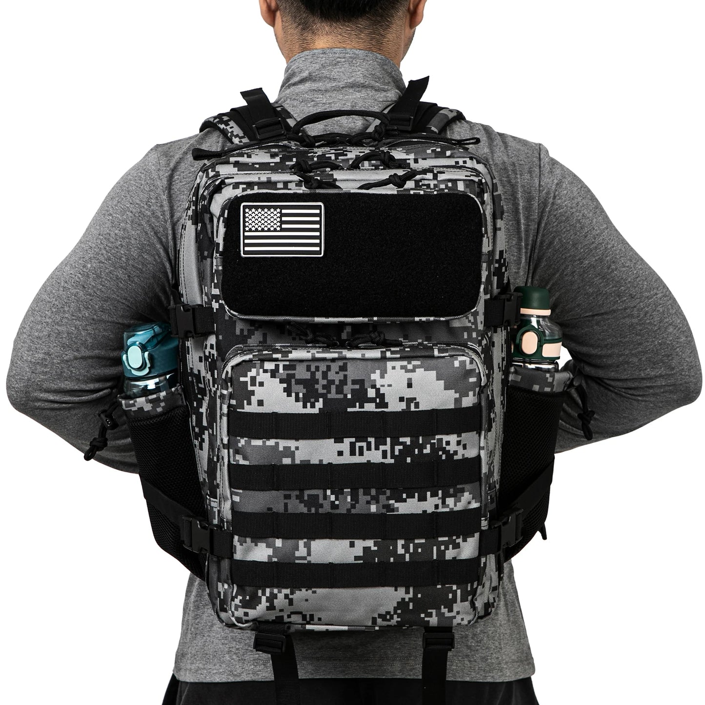 Sac à Dos Tactique 50L Militaire Étanche MOLLE – Randonnée, Survie, Outdoor & Voyage – Plusieurs Coloris