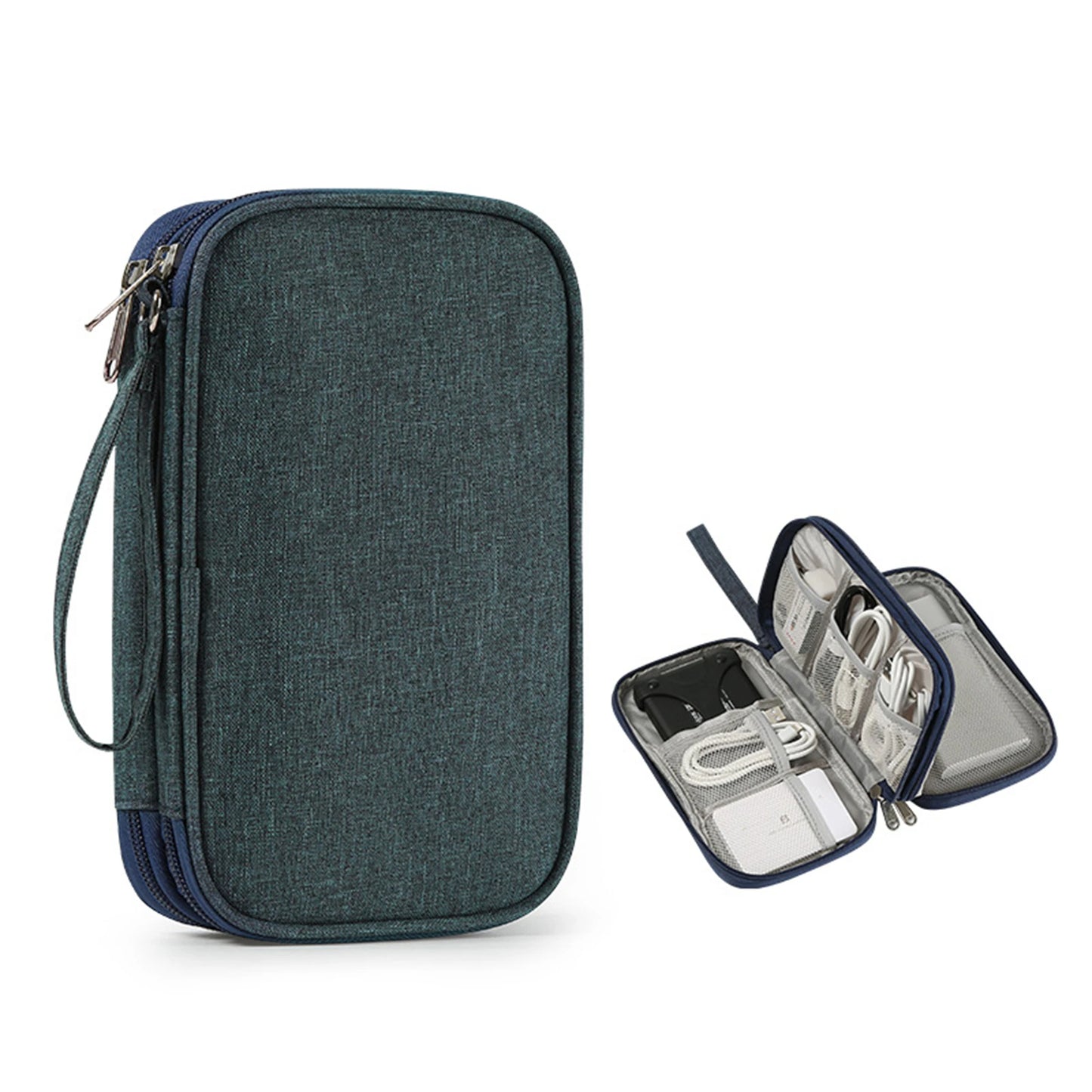 Organisateur de Câbles – Compact, Étanche & Résistant pour Voyage