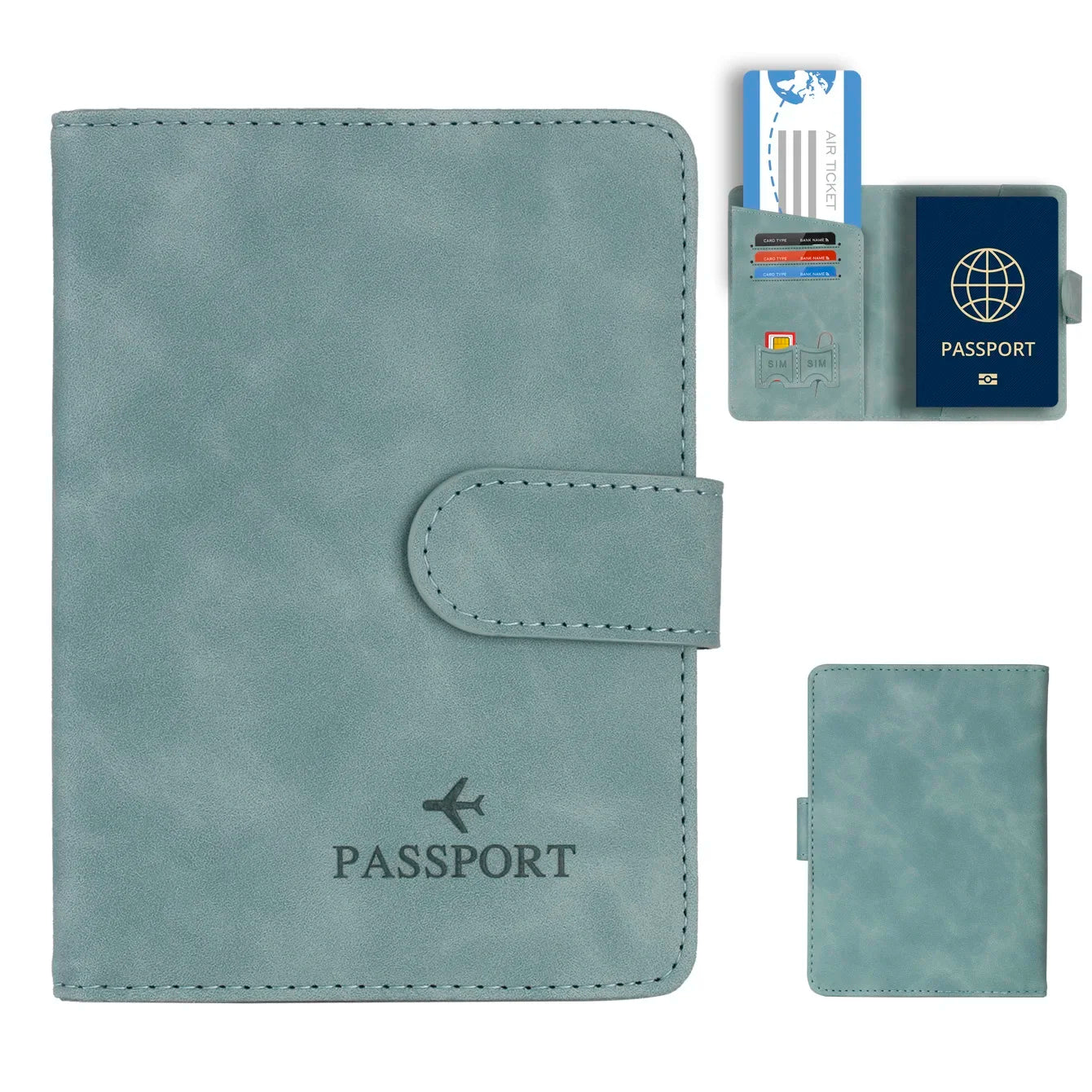 Porte-Passeport RFID Premium – Antivol & Organiseur de Voyage