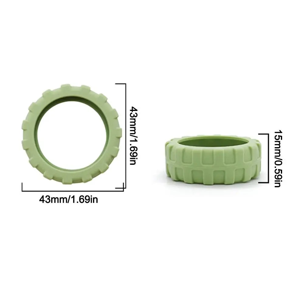 Lot de 8 Protections pour Roues de Valise – Silicone Antibruit & Résistant