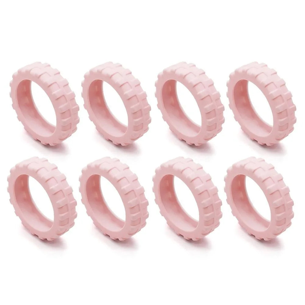 Lot de 8 Protections pour Roues de Valise – Silicone Antibruit & Résistant