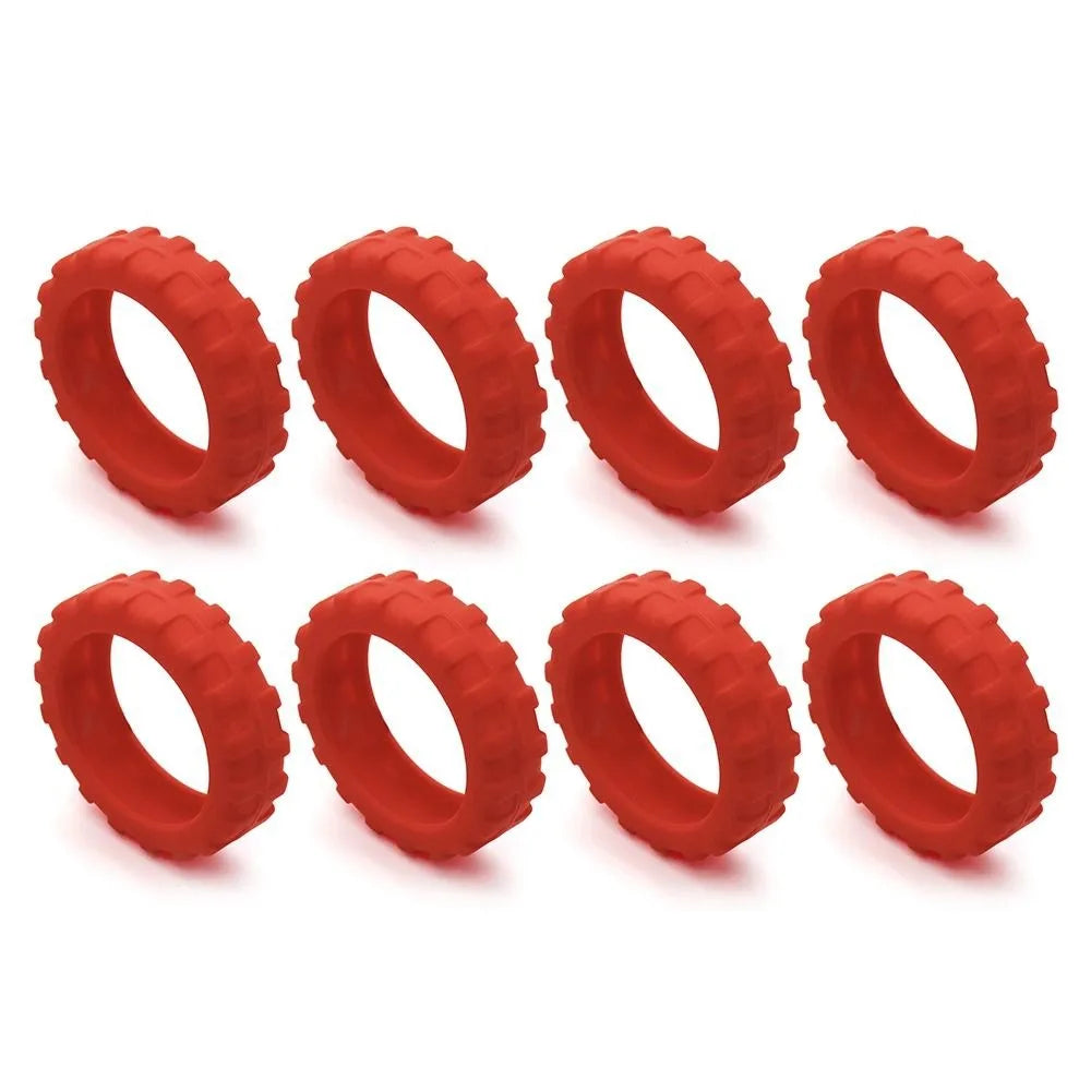 Lot de 8 Protections pour Roues de Valise – Silicone Antibruit & Résistant