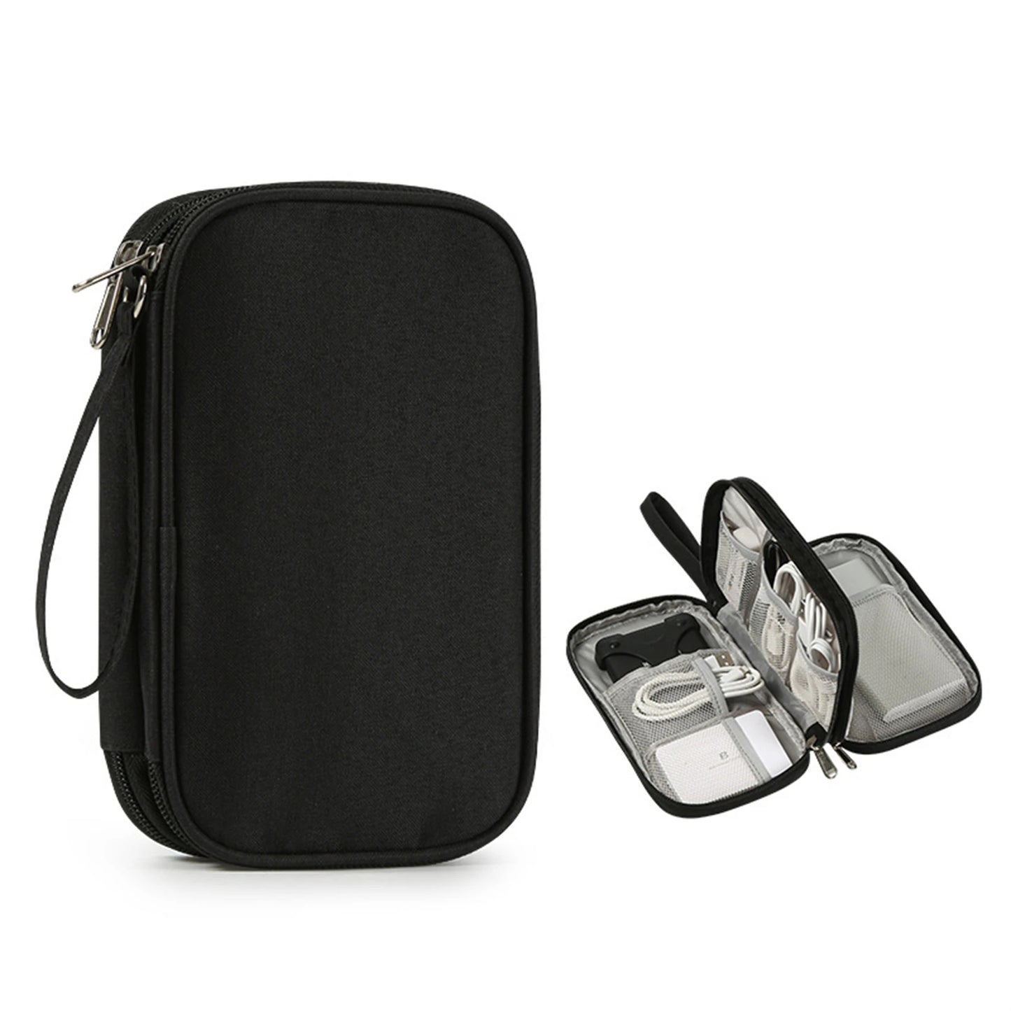 Organisateur de Câbles – Compact, Étanche & Résistant pour Voyage