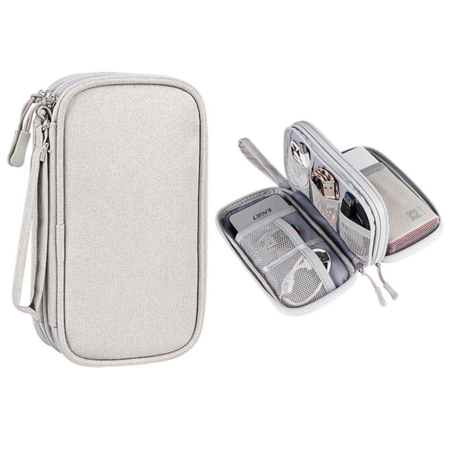 Organisateur de Câbles – Compact, Étanche & Résistant pour Voyage